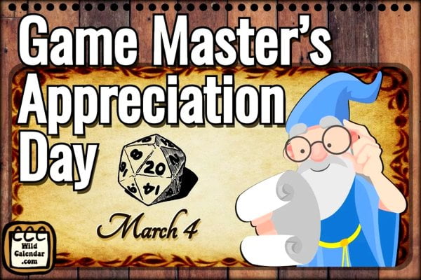 Game Master’s Appreciation Day